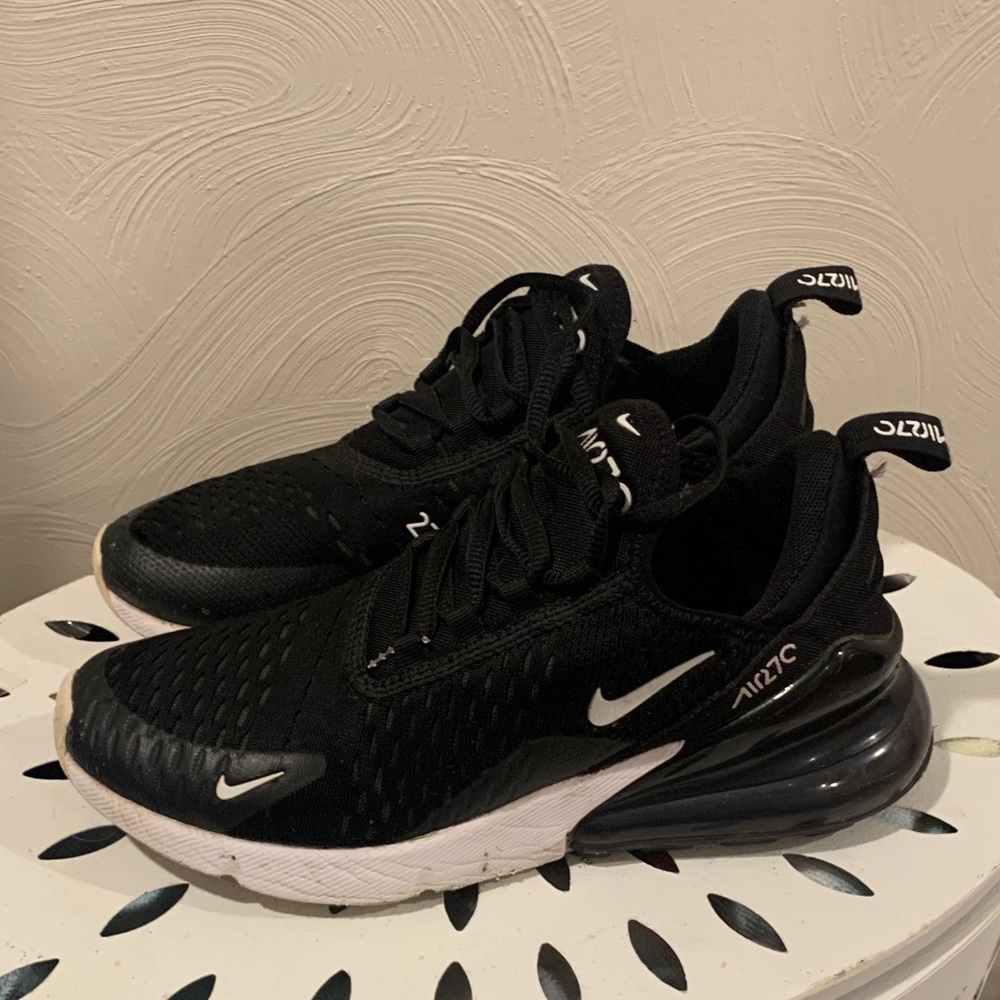 Nike Air Max 270 Black with White Accents